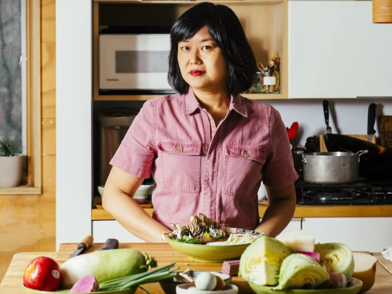 Award-winning chef Ji Hye Kim will give a presentation at the kimchi contest finale. 