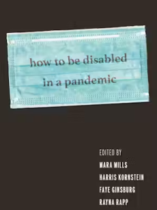 how to be disabled in a pandemic